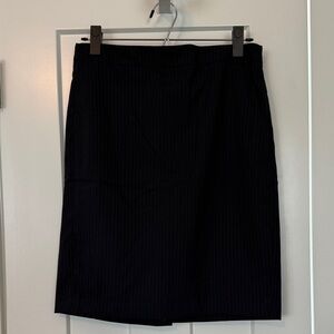Ann Taylor Navy Pencil Skirt